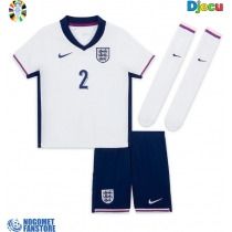 Engleska Kyle Walker #2 Domaci Dres za djecu EP 2024 Kratak Rukav (+ Kratke hlače)